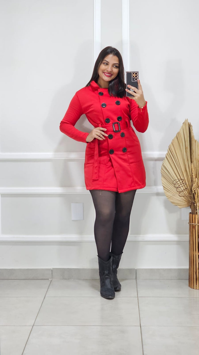 Sobretudo Feminino Clássico – Elegância e Conforto em Cada Detalhe